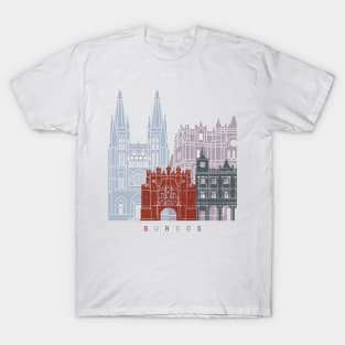 Burgos skyline poster T-Shirt